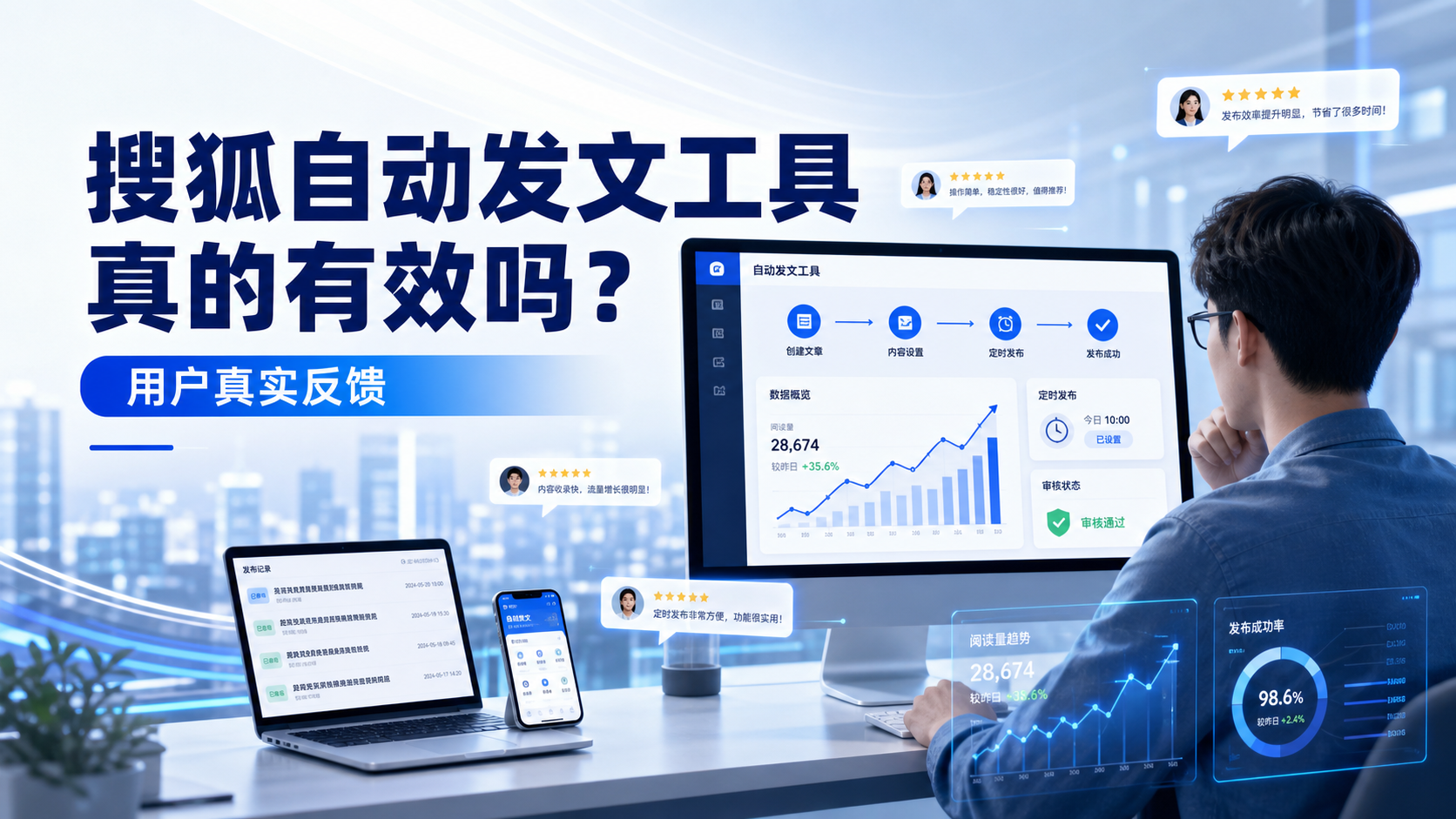 搜狐自动发文工具真的有效吗?赣州用户的真实反馈