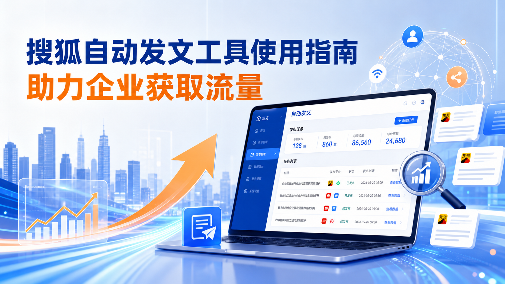 搜狐自动发文工具的使用指南：助力赣州企业获取流量