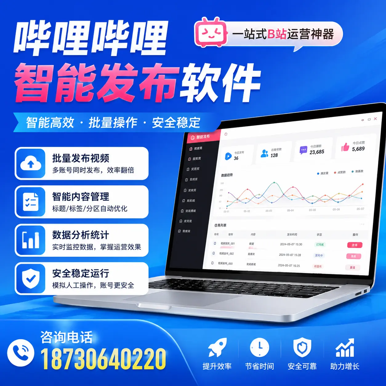 如何通过哔哩哔哩智能发布软件提升 赣州 企业曝光率
